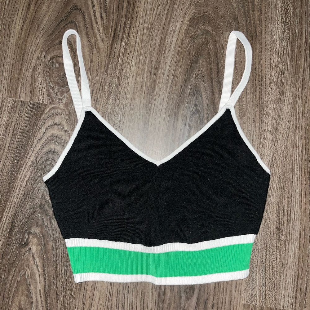 Alice + olivia Sweater Crop Tank Top Wool Blend XS